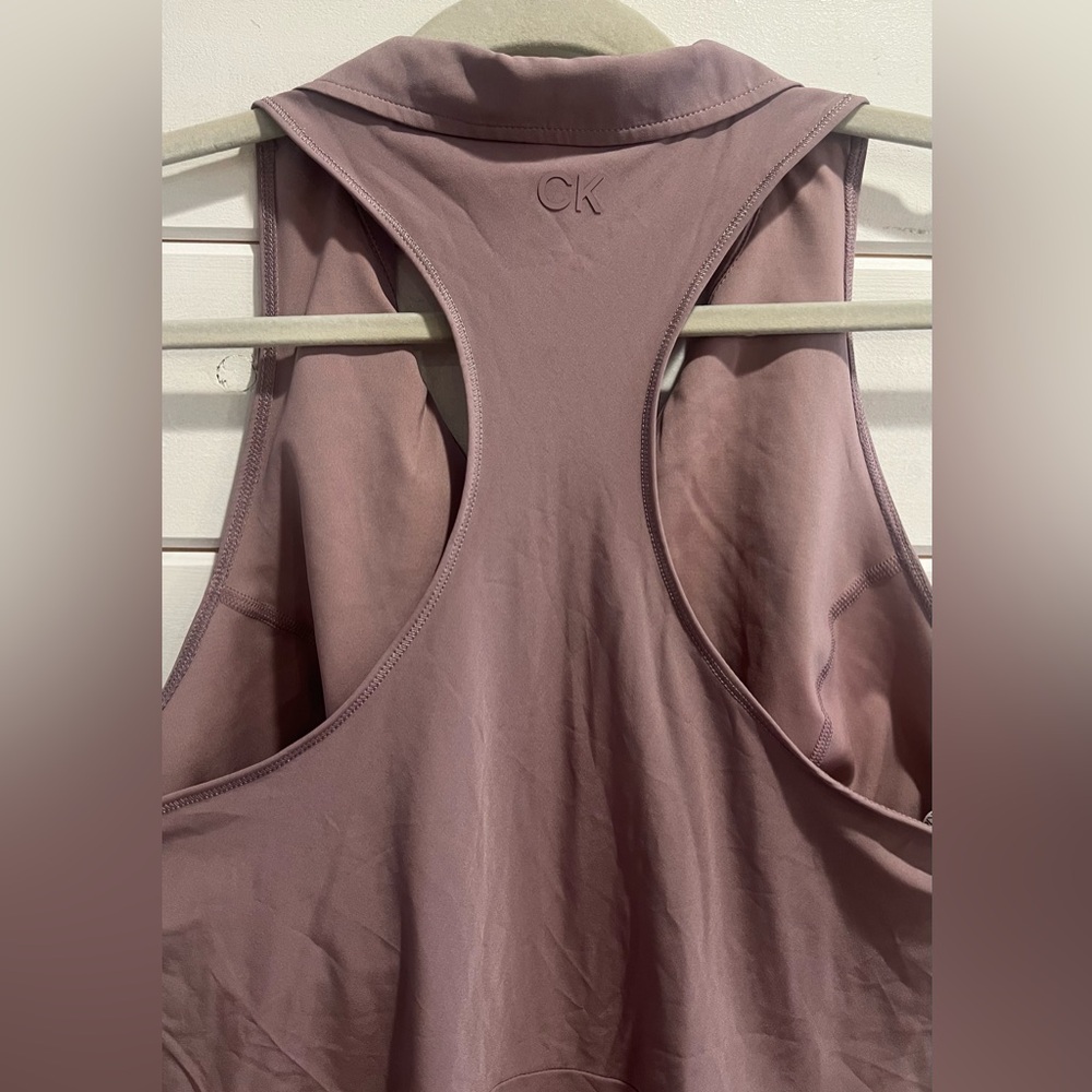 NWT Calvin Klein Performance Mauve Tennis Pickleball Dress SPF Wicking Active - Picture 5 of 10